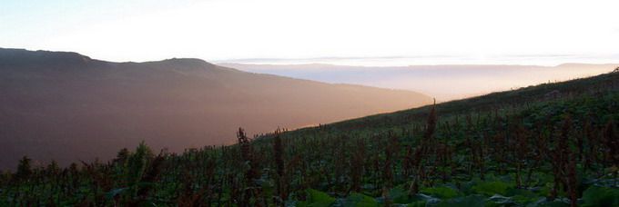 Soleil couchant en Belledonne