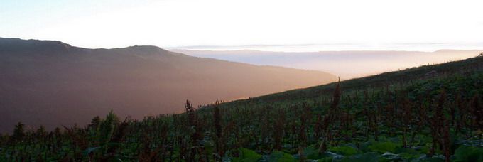 Soleil couchant en Belledonne