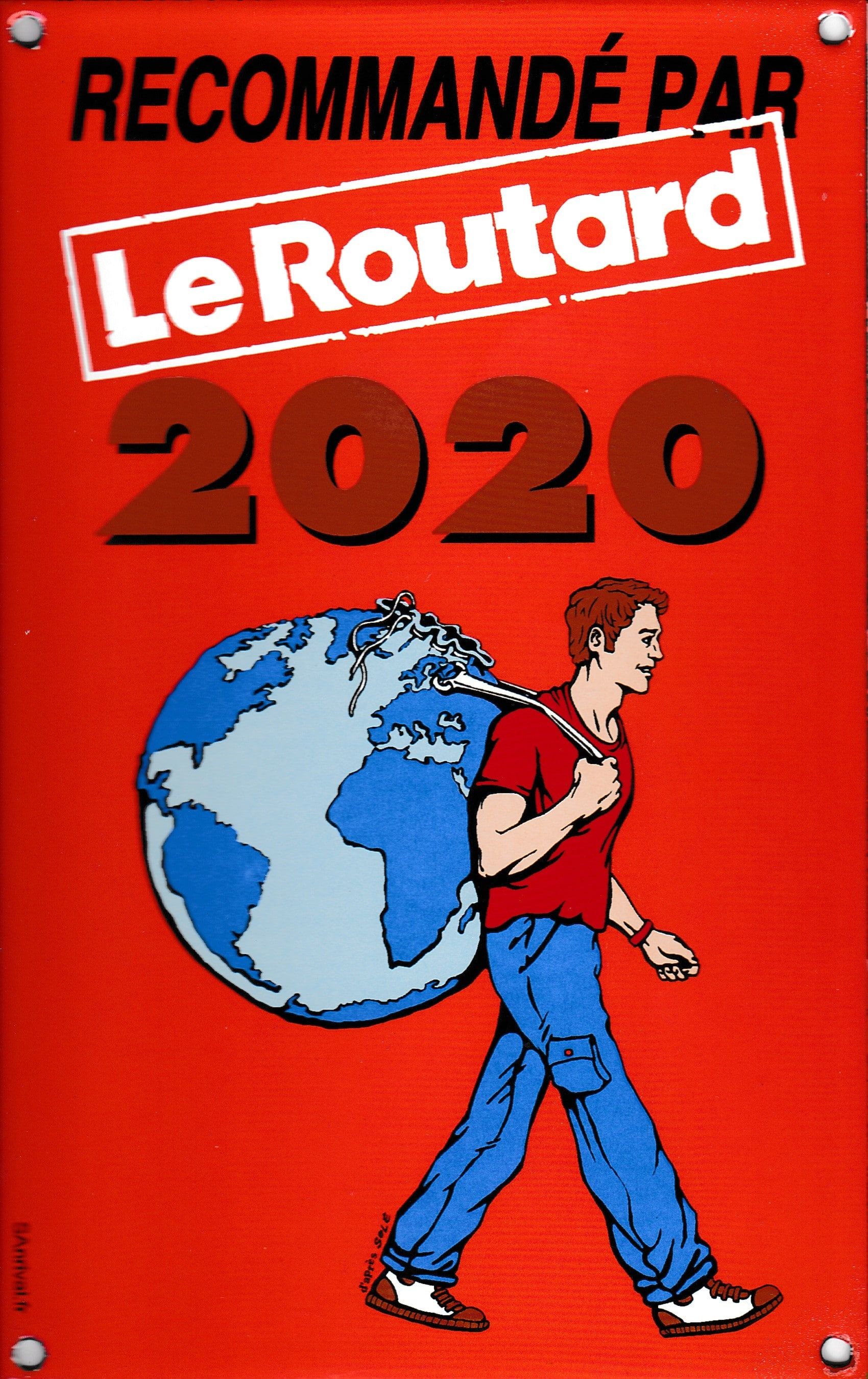 Nos chambres d'hôtes en Isère Au Vieux Four à Pain sont recommandées par le Guide du Routard 2020